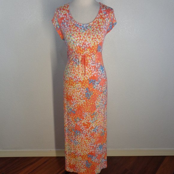 Midnight by Carole Hochman Other - Carole Hockman Heavenly Soft Sleepwear Floral Watercolor Lounge Maxi Dress XS